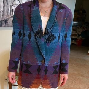 Vintage New York Studio Aztec Jacket